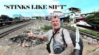 Train Line Slum City Sihanoukville