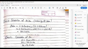 SAITM B Tech Civil Sem 4 Design of Concrete Structures Unit No 2 Lecture No 9