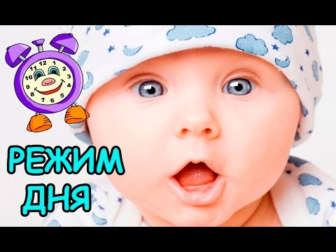 РЕЖИМ ДНЯ РЕБЁНКА ДО ГОДА