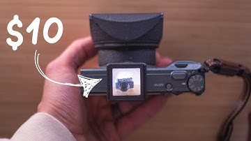 Amazing DIY Viewfinder for Any Camera