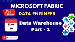 Microsoft Fabric -Live Classes: 30 Datawarehouse Part-1