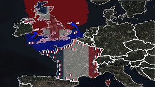 France Vs Uk With Naval Battle