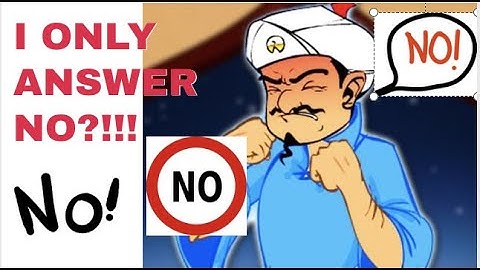 No Answers Only!!  Who will Akinator Guess? Shorts