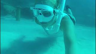 Freediving In Cyprus Ayia Napa  Underwater Statues  Incredible Experience 