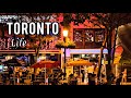 Toronto life  downtown toronto ontario canada 4k