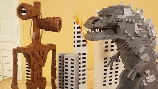 LEGO Godzilla vs. Siren Head
