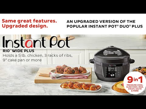 UNBOXING THE NEW 7.5 QUART INSTANT POT RIO WIDE PLUS 