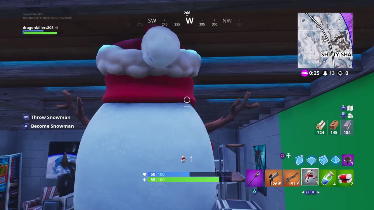 New sneaky snowman (fortnite BR)