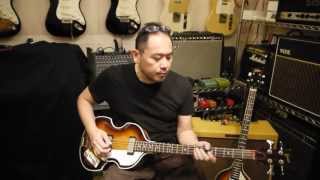 ヴァイオリンベース比較: Hofner '62 Vintage Reissue と Greco VB-90