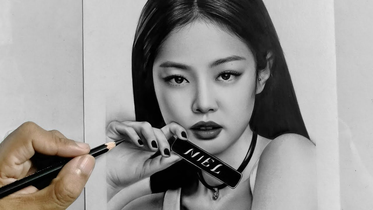 Jennie Kim Drawings Anime