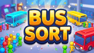 Bus Sort: Color Commute Game Gameplay Android Mobile