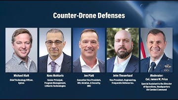 Counter-Drone Defenses | 2025 Air, Space & Cyber Conference