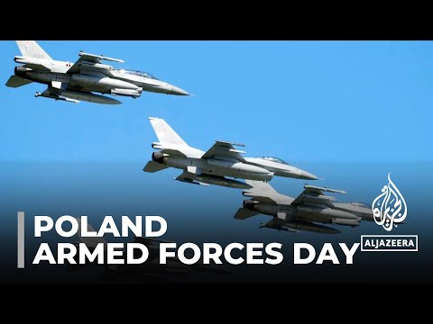 Poland holds huge military parade as war rages in neighbouring Ukraine