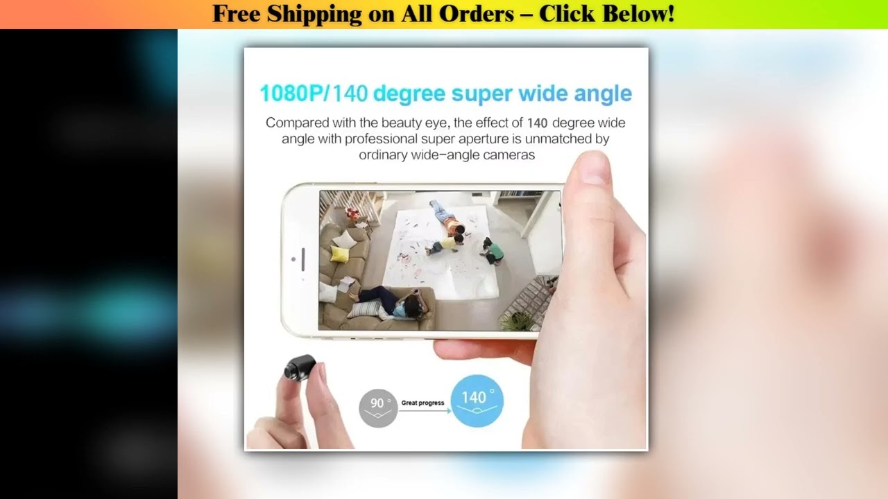 Mini X5 Camera Wireless 1080P Surveillance Security Video Cam Night Vision Motion Detect Camcorder