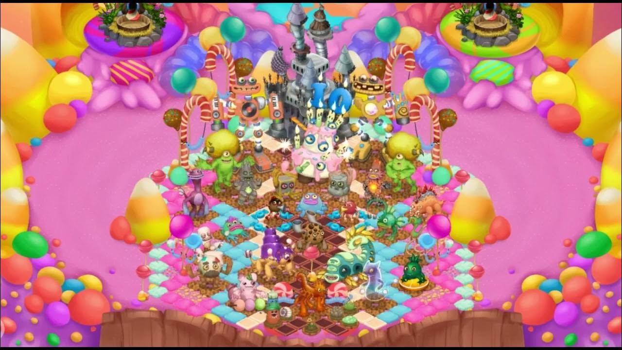 Candy Island Full Song v0.9 (All Monsters) [Msm tll archived] YouTube