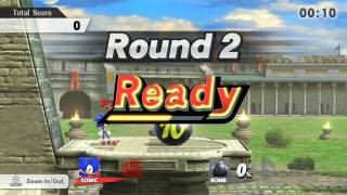 SSB4 - STOP RUNNING, SONIC!!!!!!!!