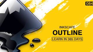 How to Create an Outline Text Effect in Inkscape