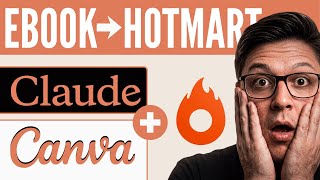 Como Criar um EBOOK e Vender na Hotmart com Canva AI 2.0 + Claude (Passo a Passo)