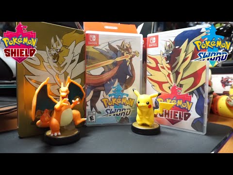 Pokemon Sword And Shield Double Pack Steelbook Unboxing Target Exclusive