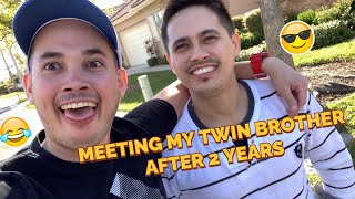 MEETING MY TWIN BROTHER AFTER 2 YEARS - FINALLY! - MOST REQUESTED VIDEO