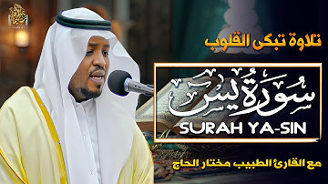 تلاوة تبكى القلوب _ سور يس بصوت نقى وجميل للقارئ #مختار_الحاج #قارئ #راحة_نفسية