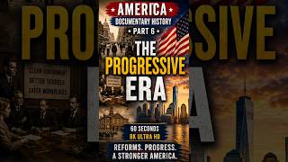 America Documentary History Part 6 | The Progressive Era Explained in 60 Seconds 🇺🇸 | 8K Documentary