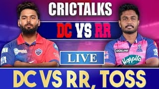 Live: DC Vs RR, Match 34, Mumbai | CRICTALKS | TOSS & PRE-MATCH | IPL LIVE 2022