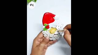 How to make santa at home with clay | Christmas DIY | Christmas craft ideas | PC Crafts Planet