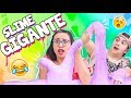 SLIME GIGANTE!!! METÍ LA CARA *mala idea* con Mario Aguilar ✎ Craftingeek