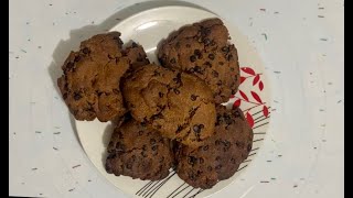 Galletas de chocolate con chispas de chocolate