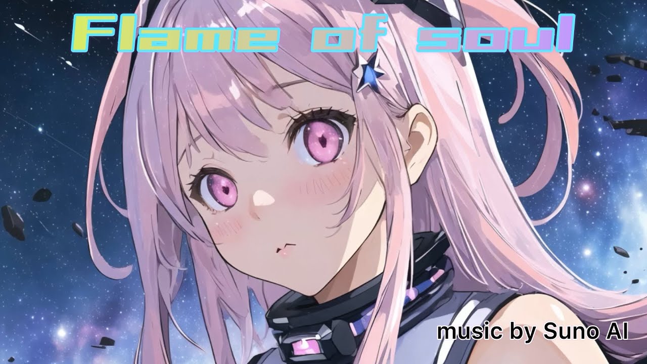 【AI MUSIC】♫Flame of soul[ANIME EUROBEAT] - YouTube