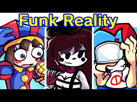 Видео: Friday Night Funkin' The Amazing Digital Circus Funk Off Reality (FNF Mod) (GF/BF/Pomni/Jax/Caine)