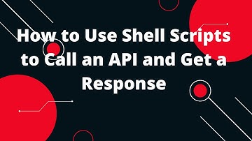 How to Use Shell Scripts to Call an API and Get a Response | Bash Scripting Tutorial