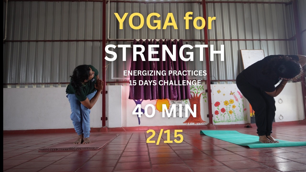 15 Days Yoga Strengthening Series – Day 2 | Full Body Strength ...