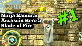 Ninja Samurai Assassin Hero 5 Blade of Fire (By HGames-ArtWorks) iOS/Android Gameplay Video screenshot 4