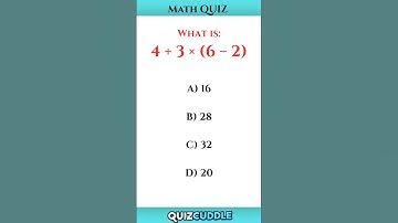 Only smart people can get this right #mathquiz