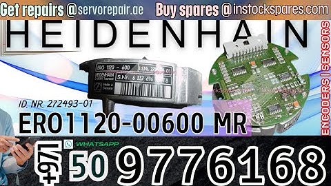 Heidenhain Ready Stock Dubai ; ERO 1120 600 MR id. Nr. 272493-01 272 493-01 Motoman Manutec ERO1120