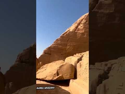 معبد أبو سمبل بمحافظة أسوان واحدا من أشهر المعابد الأثرية في مصر يميز المعبد تصميم معماري فريد