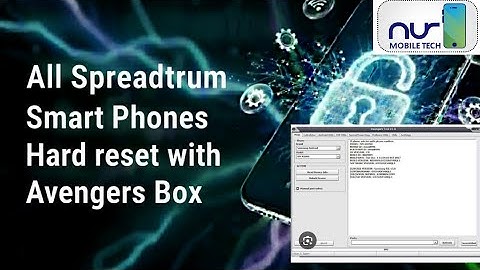 🔥EASY WAY! Hard Reset ALL Spreadtrum (SPD) Smart Phones with Avengers Box Tool#@NurMobileTech 