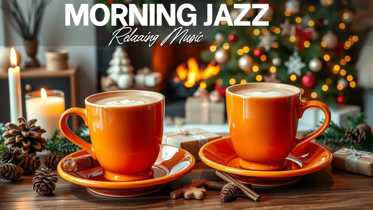 Winter Coffee Shop Jazz ❄️ Cozy Smooth Instrumental Music for Relaxation & Deep Focus