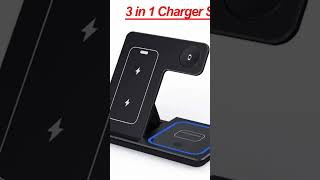 Foldable 3 in 1 Wireless Charging Station for iPhone 17 16 15 14 13 12 Pro Max iWatch 11 Airpods Pro