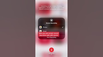 Screen record Facetime with audio 😳 #ios #apple #ios14 #iphone #iphonehacks #iphonetricks
