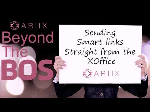 How to send Smart Links straight from the Ariix Xoffice