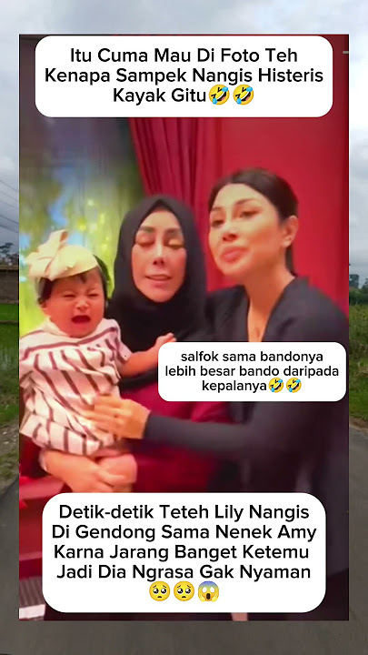 detik2 lily nangis histeris di gendong nenek amy😨#shortvideo#babylily#raffiahmad#shortsfeed#shorts