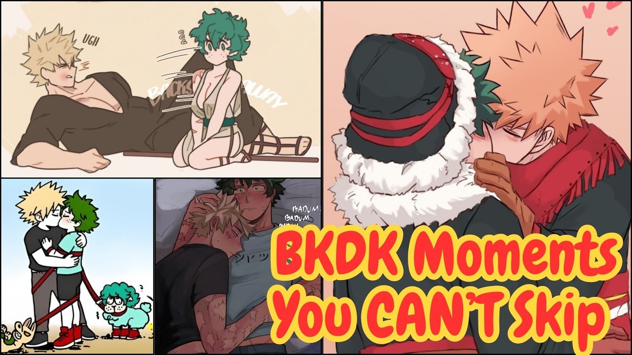 💚🔥 Моменты BKDK, которые нельзя пропустить ❤️ | Милый, весёлый и хаотичный Деку x Бакуго [английс...