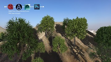Growing Trees & Machmoving VFX Portfolio _ Maya _ Nuke _ Arnold