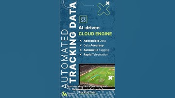 Automated Tracking Data: release the power of video analysis