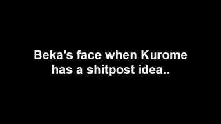 Bekas face when..