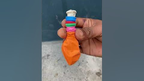 7 Layer Balloon Drop Test Experiment | #shorts #youtubeshorts #scienceexperiment #mrexperimentz