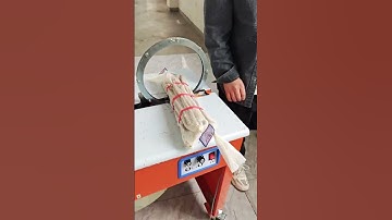 The small-sized PP belt automatic strapping machine revolutionizes the traditional large g